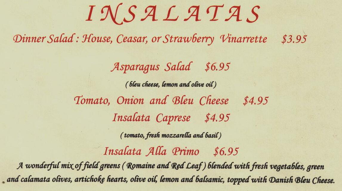Dinner Salads